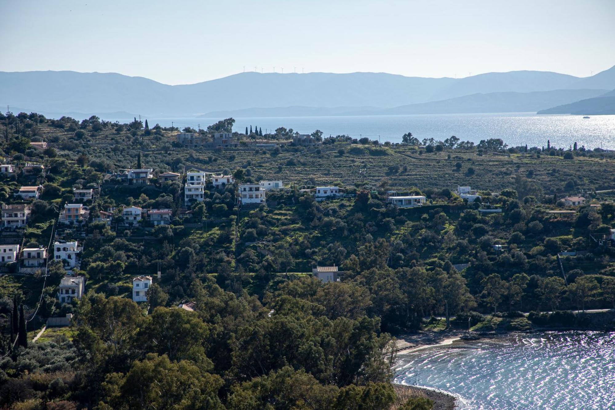 Aegina Sea View Villa Eginitissa Esterno foto